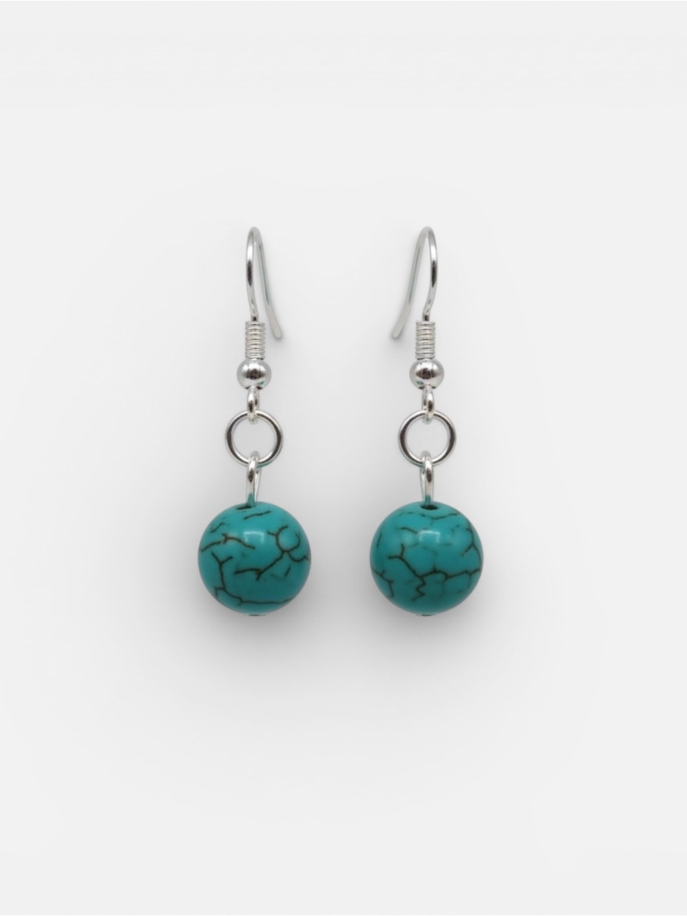 925 TURQUOISE BELLE EARRINGS